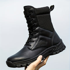 Men's High Top Tactical Work Boots Non Slip Durable Boots