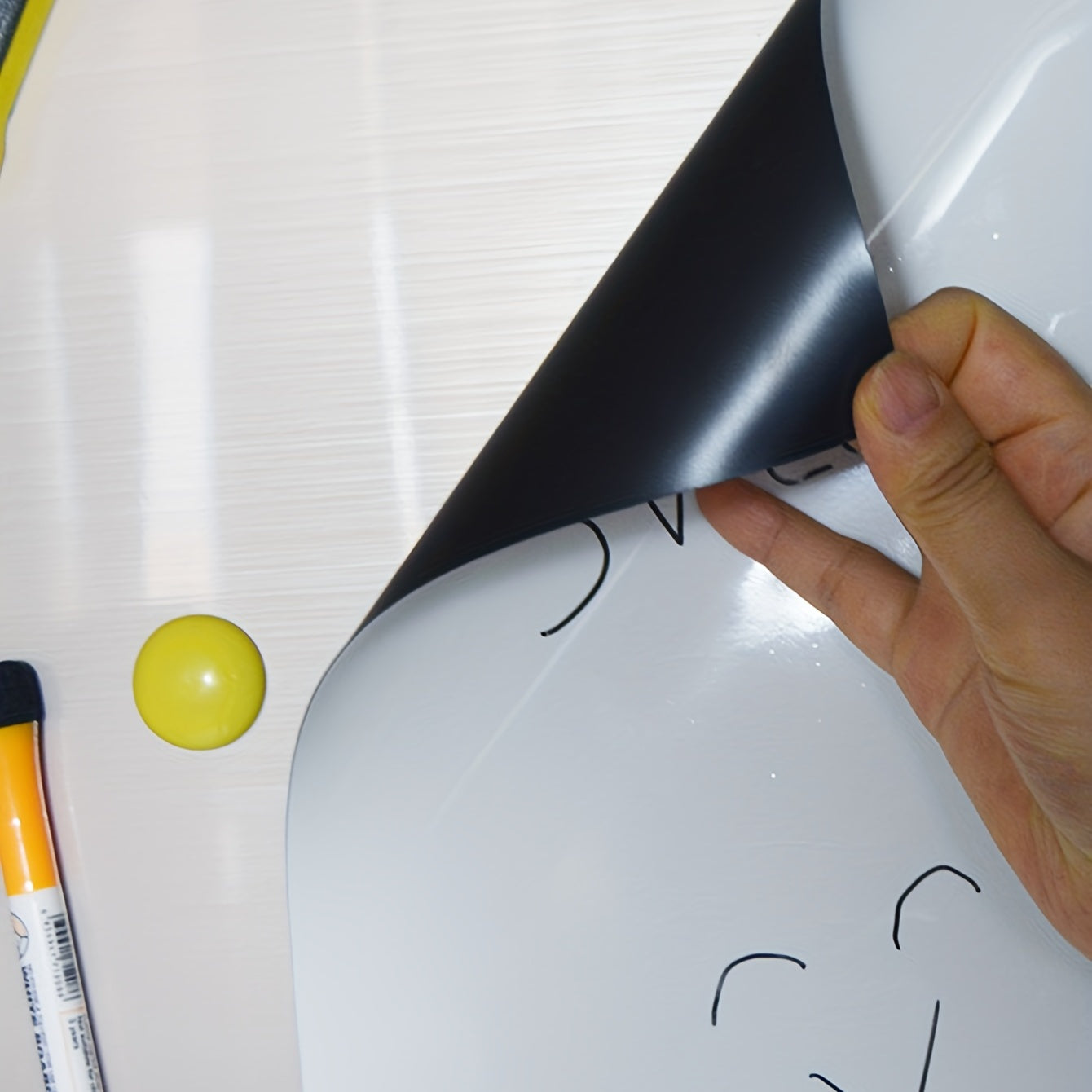 Small Magnetic Message Board for Fridge - Erasable Planner