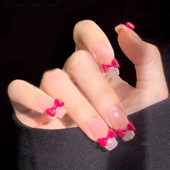 Bow Bowknot 3D Nail Art Charms Silicone Mold DIY Decorations