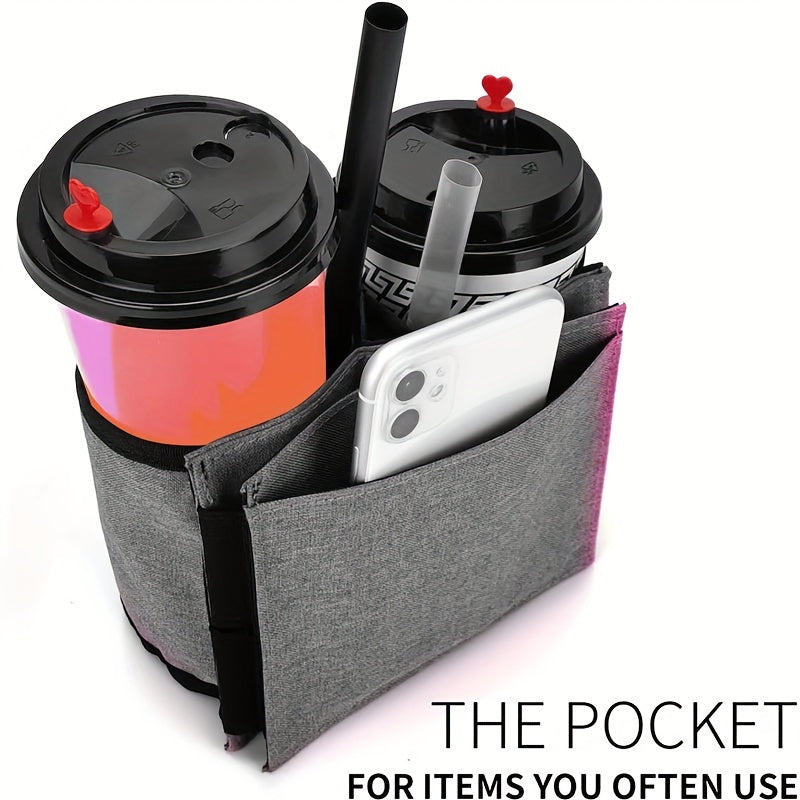 Travel Water Bottle Holder Cup Organizer Carrier