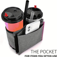 Travel Water Bottle Holder Cup Organizer Carrier