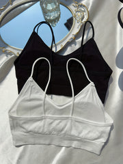2pcs Wireless Bras Comfy & Breathable Stretch Intimates Bra