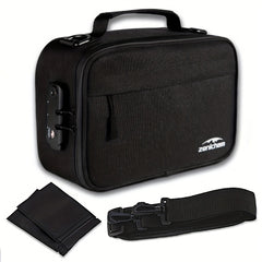 Travel Storage Box With Combination Lock Large Capacity Crossbody Bag