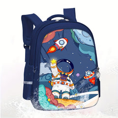 Primary School Astronaut Rocket Backpack for Grades 1-6