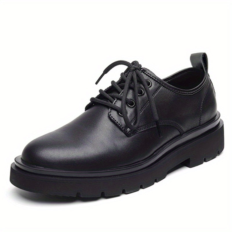 Men's Lace up Derby Dress Shoes For Office Business Formal Events