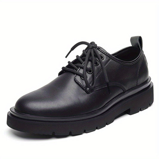 Men's Lace up Derby Dress Shoes For Office Business Formal Events