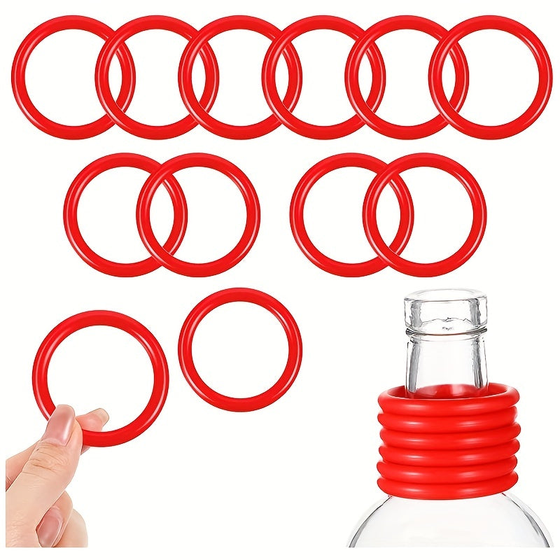 25 Plastic Carnival Toss Rings Game Set