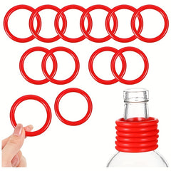 25 Plastic Carnival Toss Rings Game Set