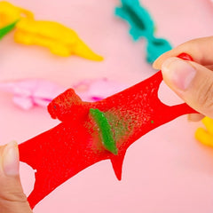 Dinosaur Catapult Finger Dart Toy, Decompression Soft Glue