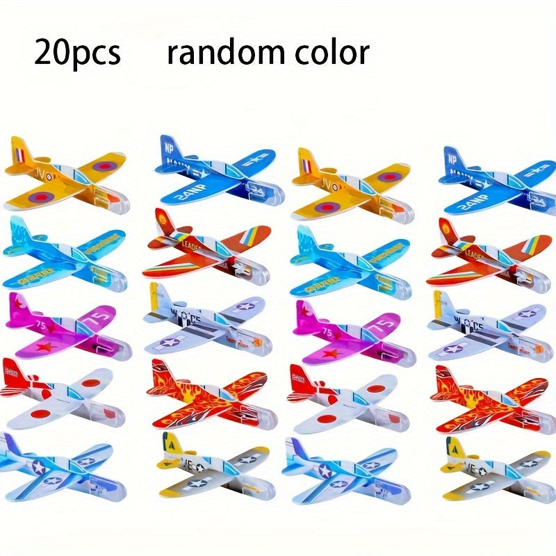 Foam Glider Planes Toys Paper Airplane Party Favors Goodie Bag Stuffers