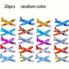 Foam Glider Planes Toys Paper Airplane Party Favors Goodie Bag Stuffers