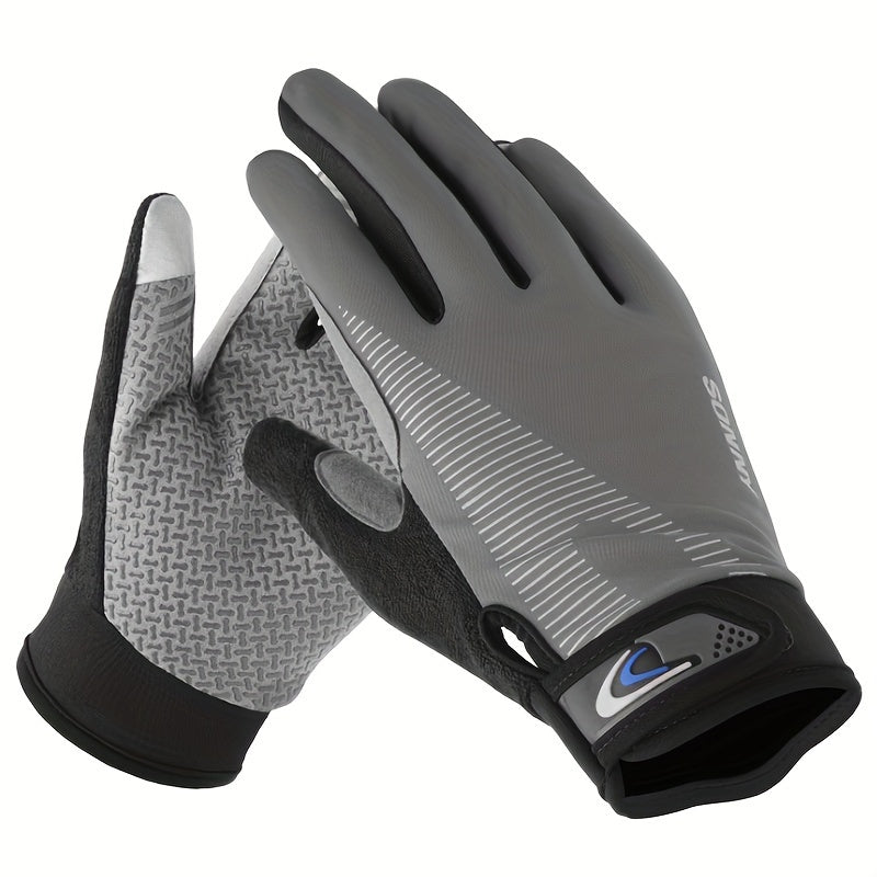 Unisex Full Finger Breathable Non-slip Gloves for Fitness Training