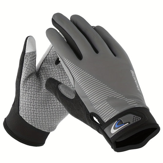 Unisex Full Finger Breathable Non-slip Gloves for Fitness Training