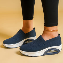 Breathable Slip-on Chunky Sneakers For Women