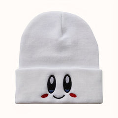 Embroidered Knitted Beanie Hat for Men and Women