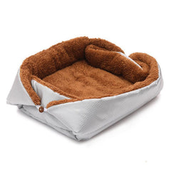 2-in-1 Cozy Pet Beds & Blankets for All Seasons