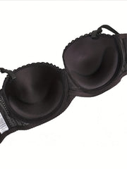 Lace Push Up Bra Comfy Lifting Bra Women's Lingerie