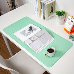 Double Sided Faux Leather Light Up Office Desk Mat