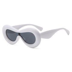 Oversized Sunglasses Thick Frame Y2K Glasses