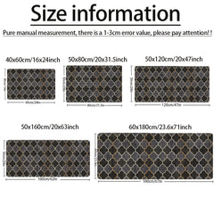 Geometric Print Moroccan Area Rugs Long Carpets Anti-slip Mat Room Decoration