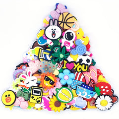 Random Shoe Charms For DIY Shoes Pins Kids Boys Girls Men Women Adults