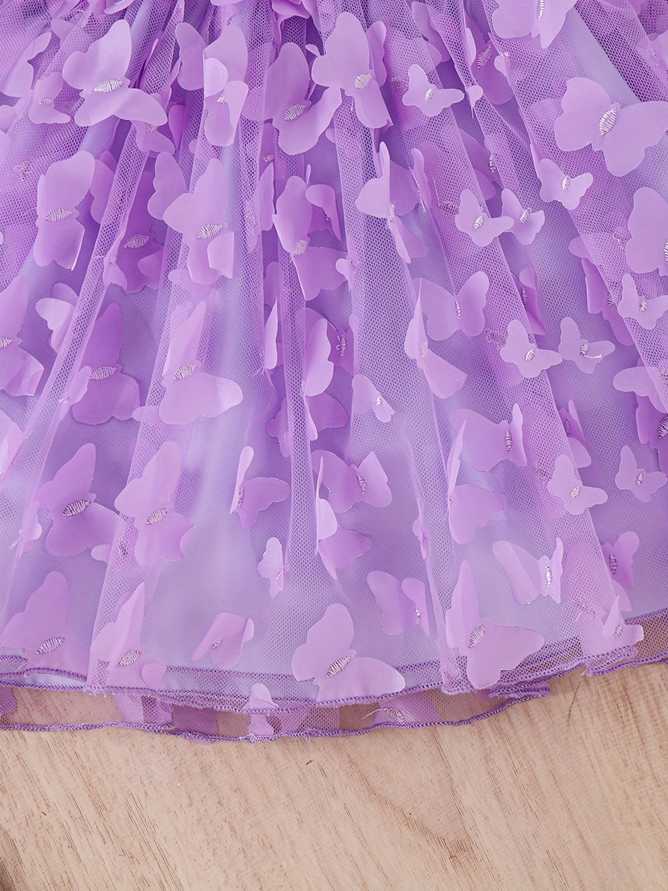 Girls Butterfly Tulle Tutu Skirt & Vest & Hat Set