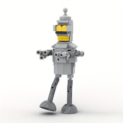 159pcs Robot MOC Building Blocks Set Classic Inspired Toys Multiple Colors