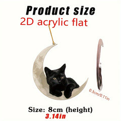 Cute Cat Keychain Bag Purse Hanging Pendant