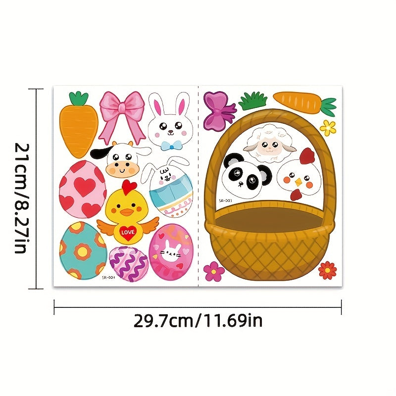 Children's Room Easter Eggs DIY Wall Sticker