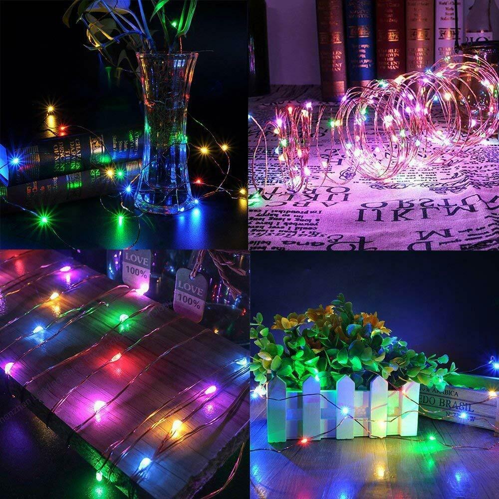 Outdoor Waterproof Fairy Garland String Lights Solar Lamp Decor