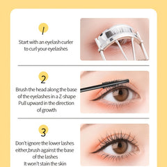 Waterproof Silk Fiber Mascara for Slender Lashes