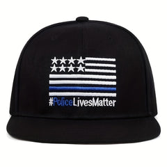 Flag Embroidery Snapback Hat Hip Hop Sunshade Dad Hat