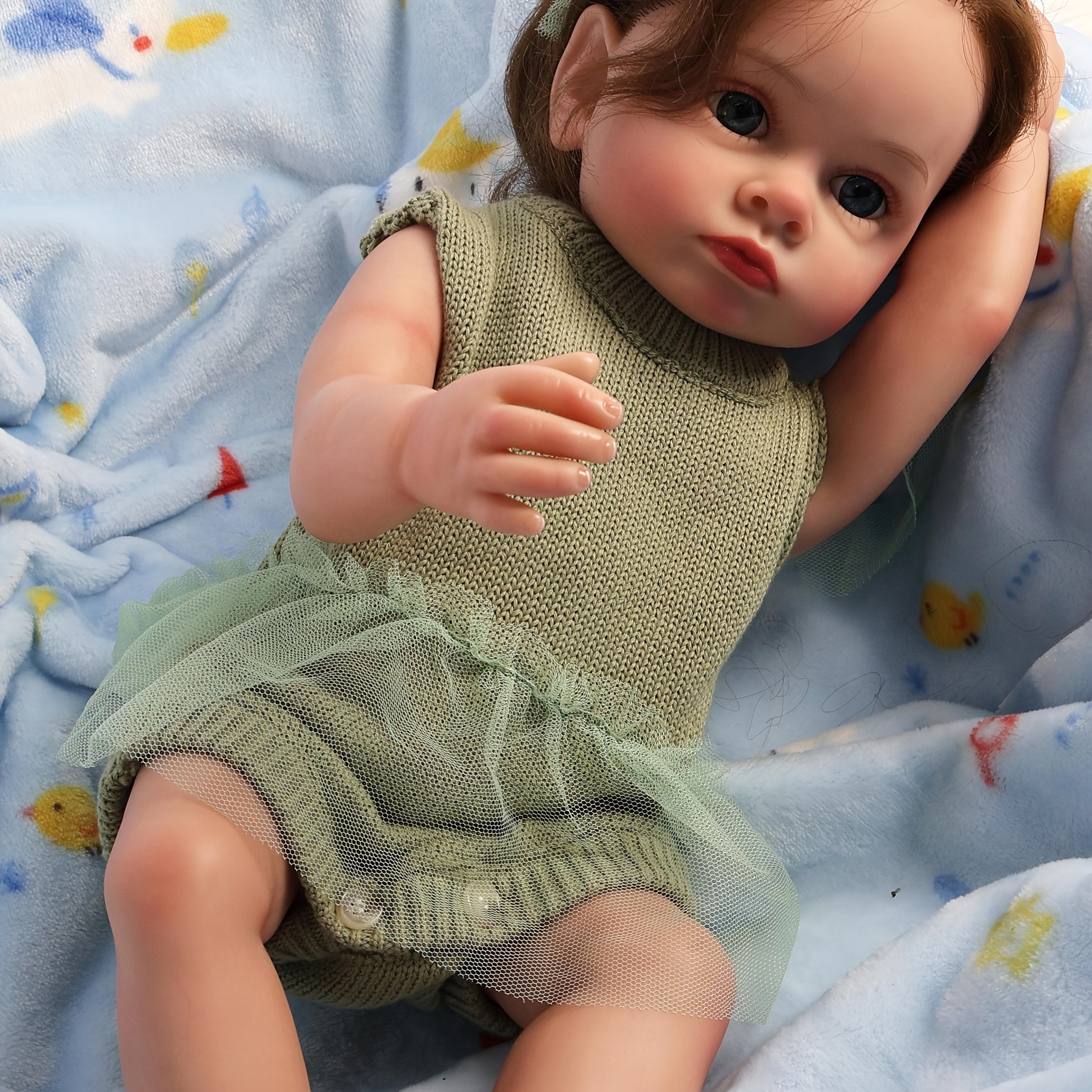Realistic Reborn Doll 55-88cm Lifelike Birthday Toy