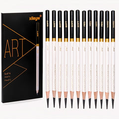 12pcs Sketch Charcoal Pencil Set Art Student Exclusive Sketch
