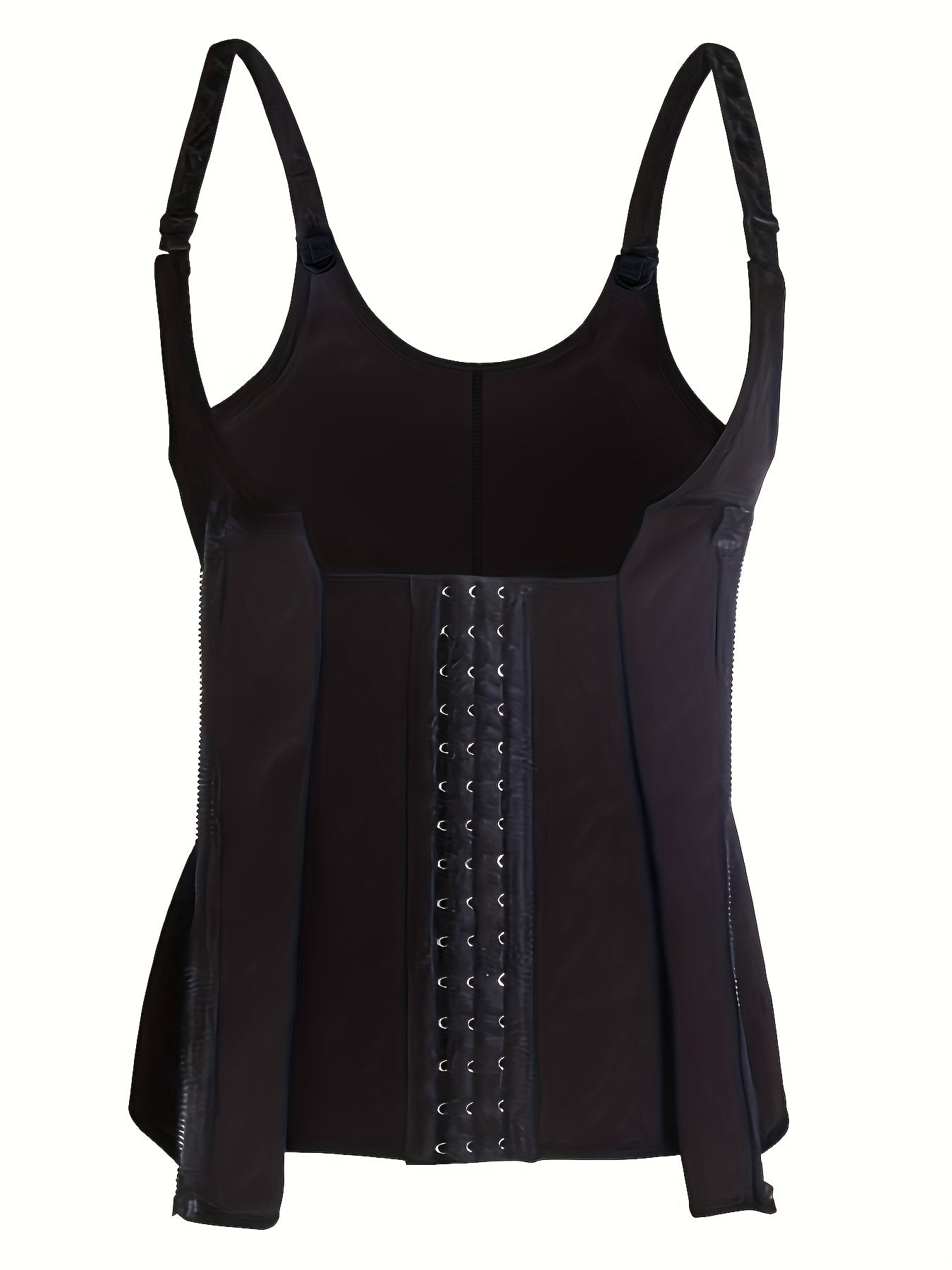 Tummy Control Shapewear Tank Top Zipper Open Bust Corset