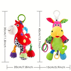 Cute Music Animal Plush Toy for Babies, Soft & Snuggly Stuffed Animal