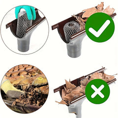 4pcs Aluminum Drainage Ditch Filter Prevents Blockage