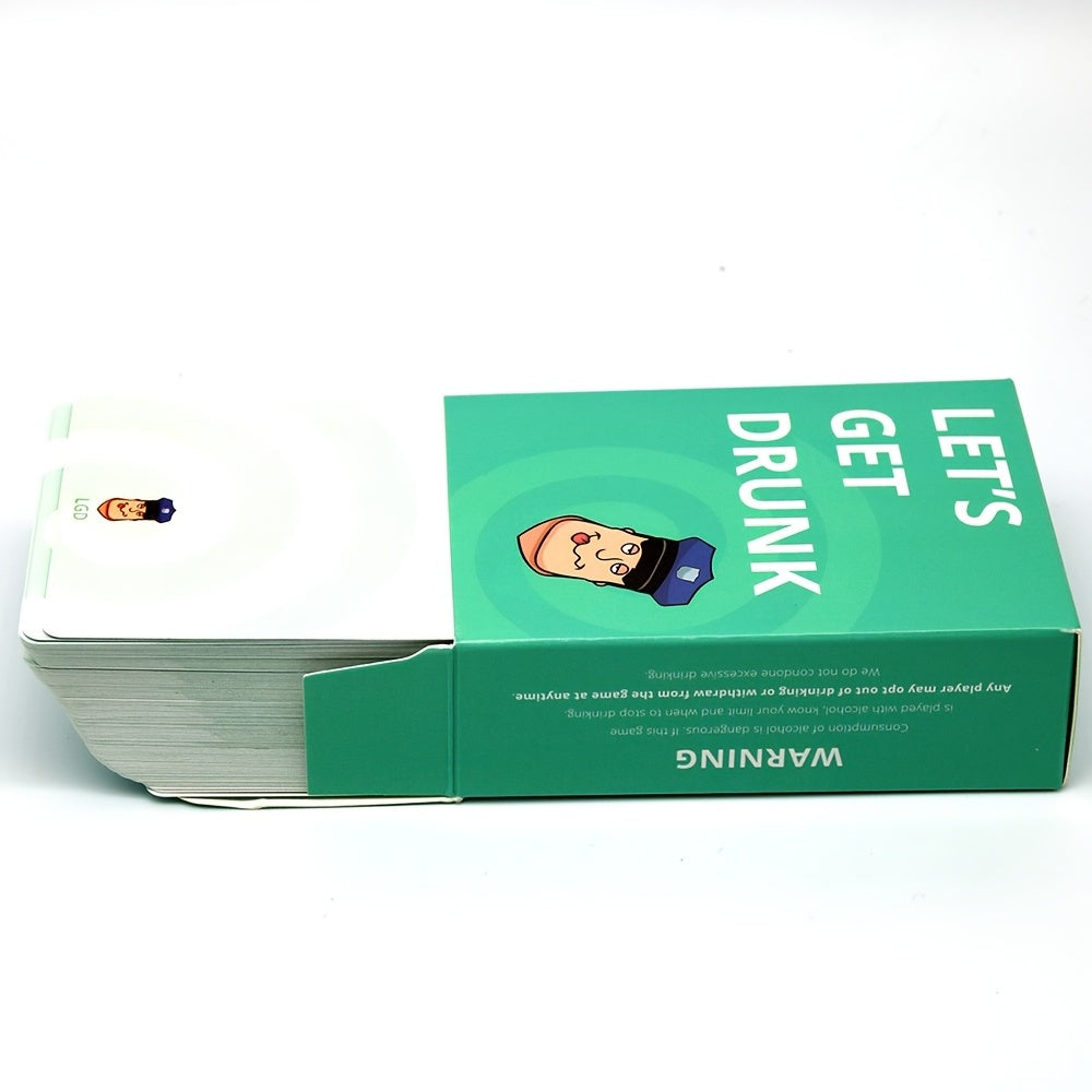 Let's Get Drunk Card Game for Adults - Perfect for Parties and Family Gatherings