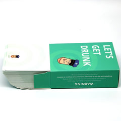Let's Get Drunk Card Game for Adults - Perfect for Parties and Family Gatherings