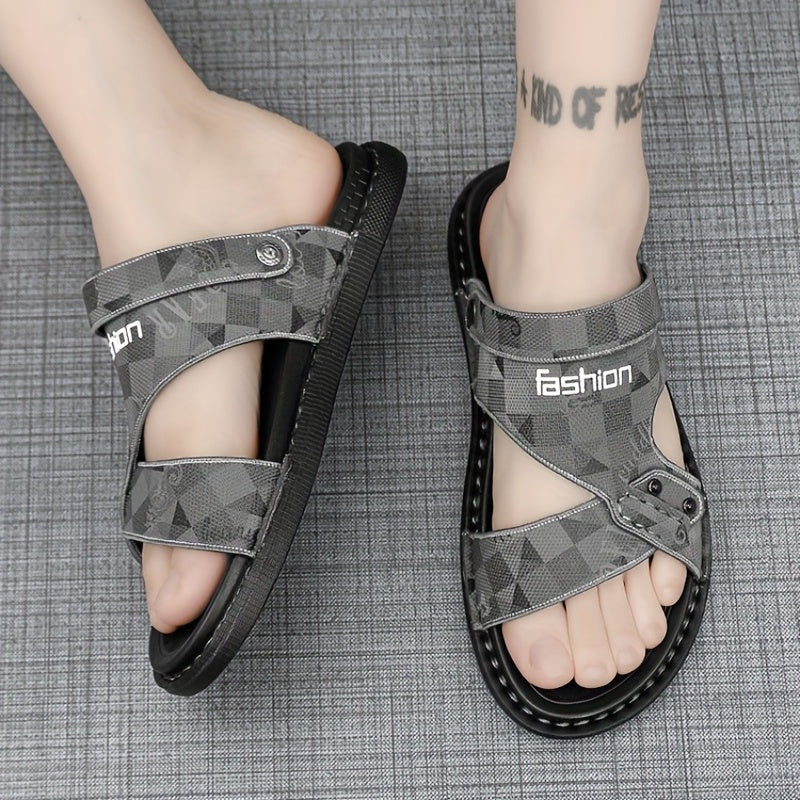 Men's Non Slip Sandals Comfy Beach Shoes Summer