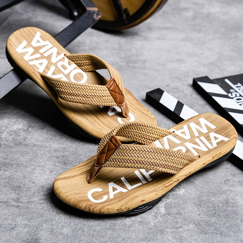 Men's Lightweight Non Slip Thong Sandals for Beach Summer