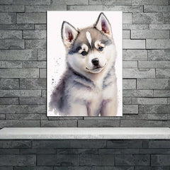 Modern Watercolor Puppy Wall Sticker Room Decor