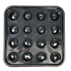 16 Holes Standard Billiards Ball Tray Plastic Pool Ball Holder