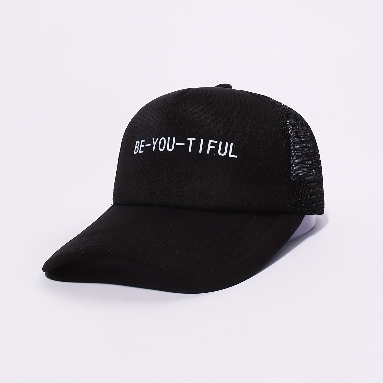 BE YOU TIFUL Trucker Hat Printed Baseball Cap Unisex Casual Breathable Dad Hats