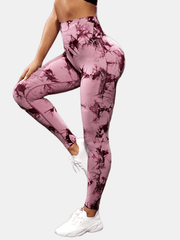 Tie Dye Yoga Pants High Stretch Leggings Women's Activewear