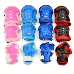 6pcs Kids Protective Gear Set for Roller Skating Cycling Skateboarding