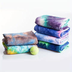 Non Slip Mat Towel for Hot Yoga Pilates Workouts 24x72 Inches