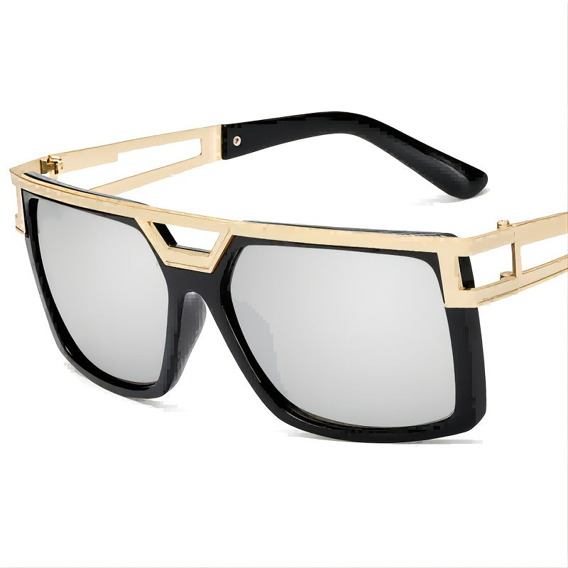 Music Large Frame Sunshade Retro Sunglasses