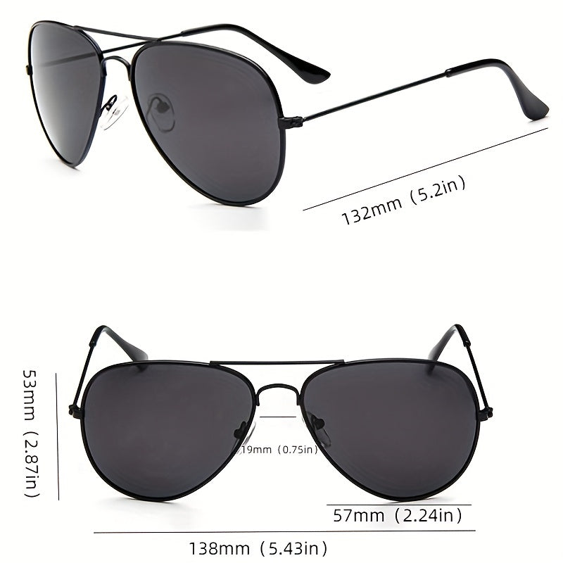 Classic Golden Vintage Pilot Men's Sunglasses