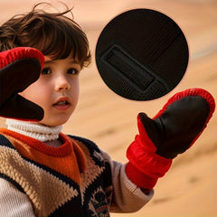 Kids Waterproof & Windproof Winter Skiing Mittens